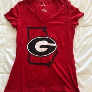Womens UGA tee size M